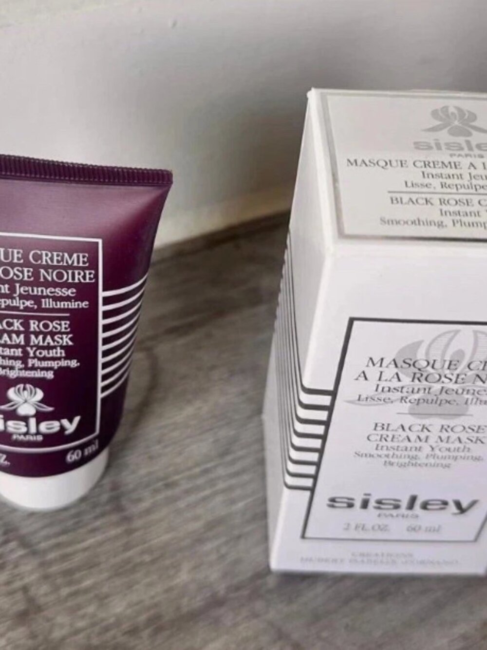 Sisley Paris Black Rose Cream Mask – Instant Youth & Radiance Facial Mask – 2 oz